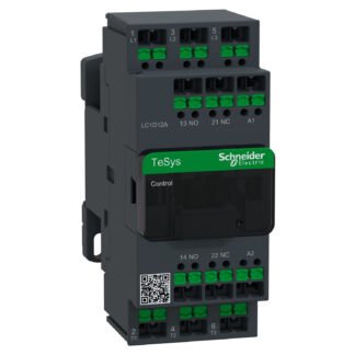 LC1D12AB7 — DECA CONTACTOR 12A 3P 24V AC SNA — Schneider Electric