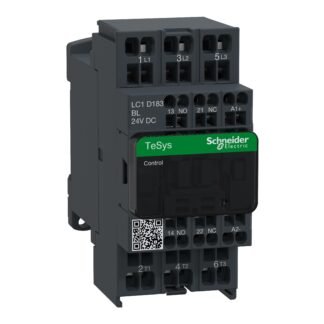 LC1D183BL — TESYS3P CTR18A AC3 9KW1NO1NC24VD — Schneider Electric