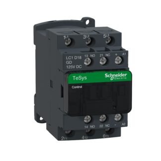LC1D18GD — TESYS CONTACTOR 3P AC3 18A 125VD — Schneider Electric