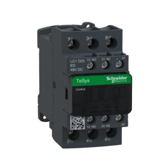LC1D25ED — TESYS3P CTR 25A AC3 11KW1NO1NC48 — Schneider Electric