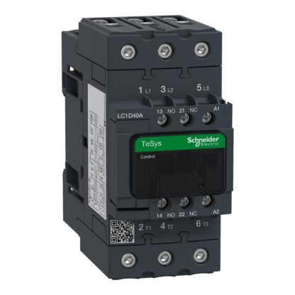 LC1D40AFE7 — TESYS 3P EVLK CTR 40A 18,5KW AC3 — Schneider Electric