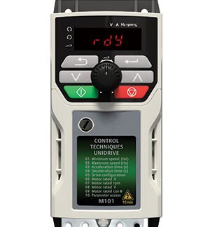 M10x-012 00017A — Variateur de fréquence Emerson (Control Techniques) Unidrive M100, 0,25 kW, 230 V, monophasé, 1,7 A — Emerson (Control Techniques)