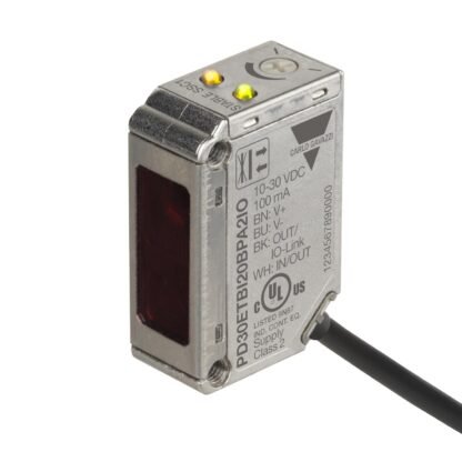 PD30ETPR60BPA2IO — PHOTO PRR RD 6M SS IO-LINK, CAB — Carlo Gavazzi
