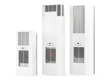 DTT 6101 — Climatiseur d'armoire électrique en toiture Pfannenberg DTT 6101, IP 54, capacité ~900 Btu/h (~264 W), 230 V, 50/60 Hz, 458 W — Pfannenberg
