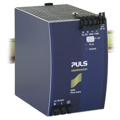 QS20.241 — AC/DC DIN RAIL SUPPLY 24V 480W — PULS