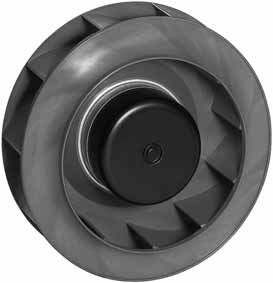 R1G220-AB35-52 — Ventilateur centrifuge pales incurvées vers l'arrière ebm-papst, Ø220 mm, technologie EC (GreenTech) — ebm-papst