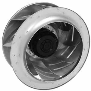 R3G500-AG06-03 — Ventilateur centrifuge pales incurvées vers l'arrière ebm-papst, Ø500 mm, technologie EC (GreenTech) — ebm-papst