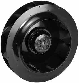 R4E280-AD08-05 — Ventilateur centrifuge pales incurvées vers l'arrière ebm-papst, Ø280 mm, technologie AC monophasé — ebm-papst