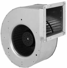 R4E280-CC21-01 — Ventilateur centrifuge pales incurvées vers l'arrière ebm-papst, Ø280 mm, technologie AC monophasé — ebm-papst