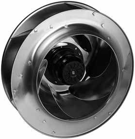 R4E400-AB23-05 — Ventilateur centrifuge pales incurvées vers l'arrière ebm-papst, Ø400 mm, technologie AC monophasé — ebm-papst
