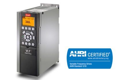 FC-102P1K1T4E20H1TGXXXXSXXXXAXBXCXXXXDX — Variateur de fréquence Danfoss VLT HVAC Drive FC 102, 1,1 kW, 380-480 V, triphasé, 3 A, IP20 — Danfoss