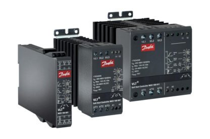 MCD100-001 400-415V - 3A — Démarreur progressif Danfoss VLT Soft Start Controller MCD 100, 1,5 kW, 400-415 V, biphasé, 3 A — Danfoss
