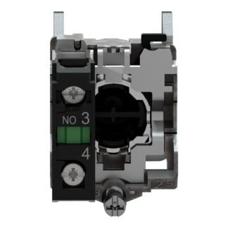 XB4BA3351 — PB METAL BLACK MARK DOWN ARROW 1 — Schneider Electric