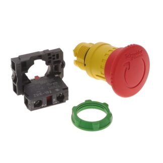 XB5AS8442 — SWITCH ESTOP TWIST RESET 6A 120V — Schneider Electric