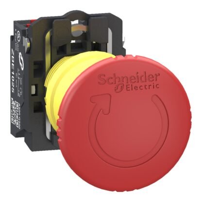 XB5AS84455 — PLASTIC D40 E-STOP TTR 1NC + 1NO — Schneider Electric