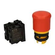 SEC-A24-100977 — Bouton d'arrêt d'urgence appareil complet Eaton 216516 - M22-PV/K11
