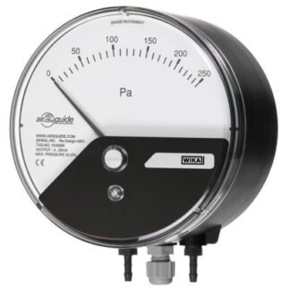 WIKA-A2G-15-01-100 — Transmetteur de pression différentielle HVAC WIKA A2G-15, 0 à 100 Pa