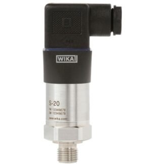 WIKA-S-20-01-0-4 — Transmetteur de pression haute performance WIKA S-20, 0 à 0.4 bar
